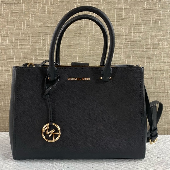 Michael Kors Handbags - Michael Kors Kellen Medium Saffiano Leather Satchel Shoulder Bag